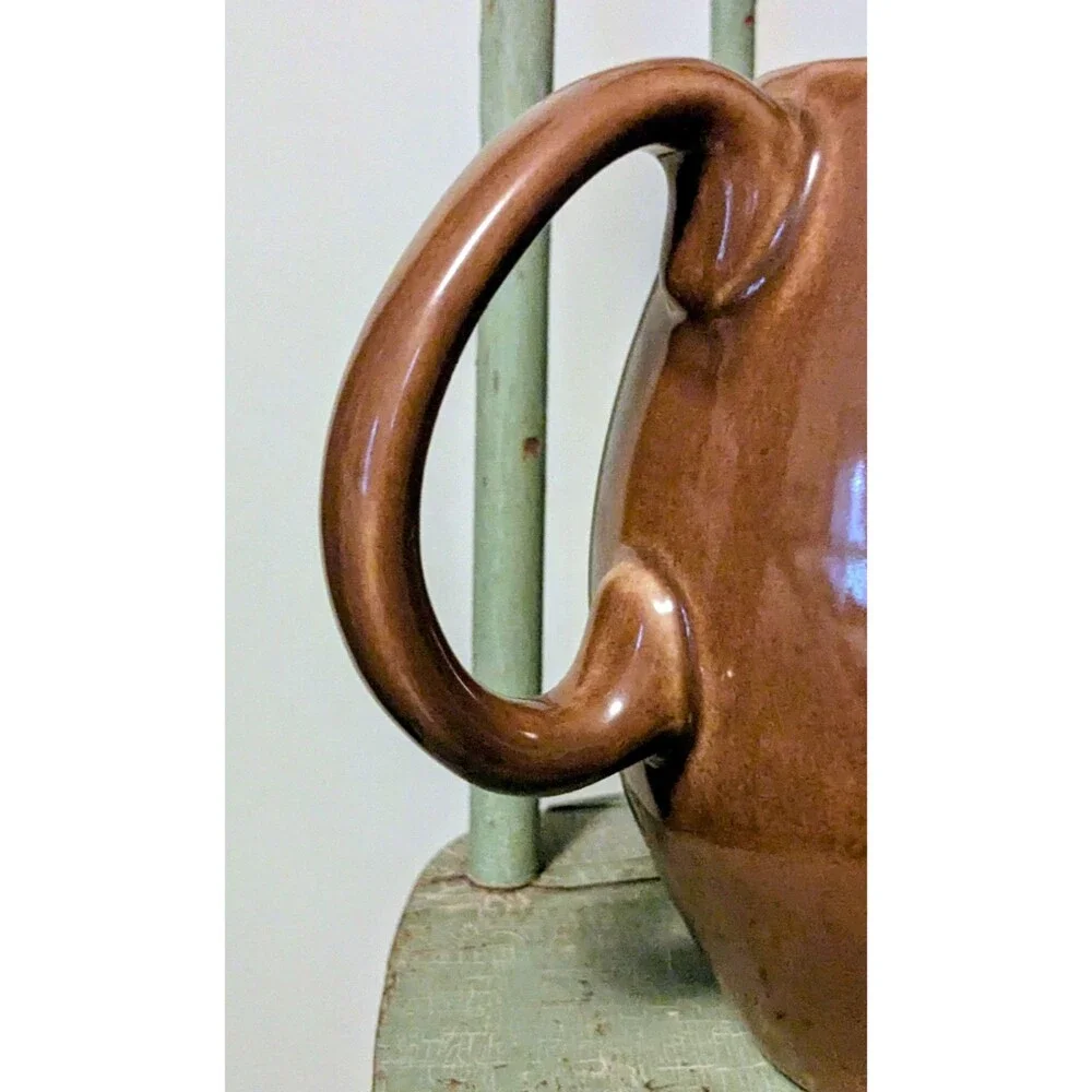 Vintage Russel Wright Iroquois Casual China Nutmeg Brown Pitcher